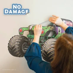 Grave Digger Wall Decal - Decalcomania -Kids Furniture Shop GUEST fb311f69 a2bc 4f45 9bf2 fbf96562c28a