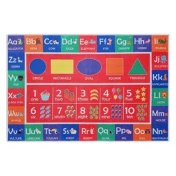 Educational Kids Cotton Rug For Playrooms, Kids Rooms, Classrooms -Kids Furniture Shop GUEST fcd744b0 0997 4b36 b0ae 39c99e4554ea