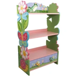 Magic Garden Floral Bookshelf - Fantasy Fields By Teamson Kids -Kids Furniture Shop GUEST fd4a1007 731b 48d3 bd75 92db0e1a6618