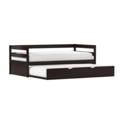 Twin Kids' Caspian Daybed With Trundle Chocolate - Hillsdale Furniture -Kids Furniture Shop GUEST ff5bb478 9e8a 45e9 964b 548579de390d